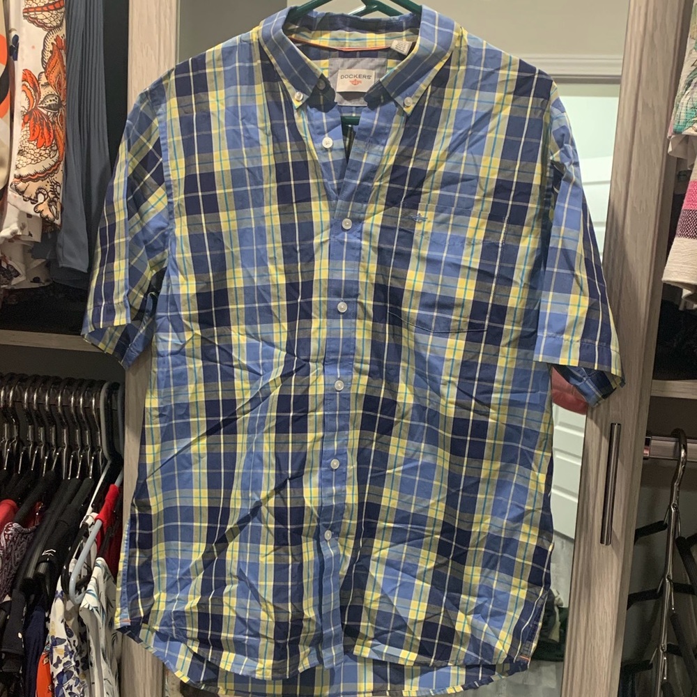 Men button up shirt